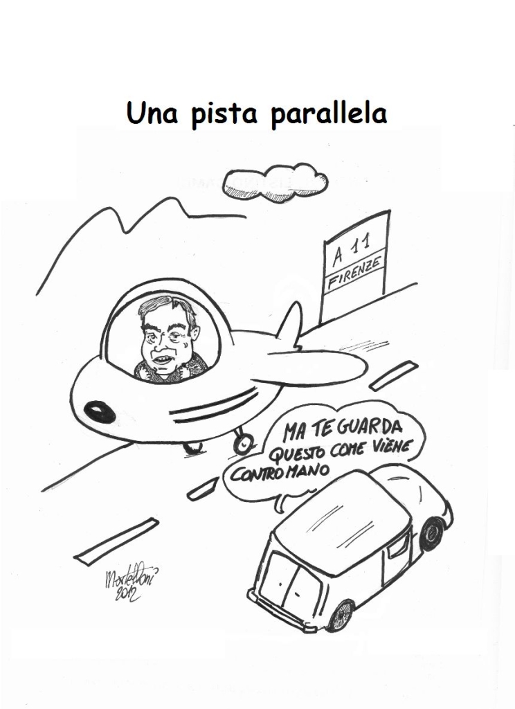 Una pista contromano