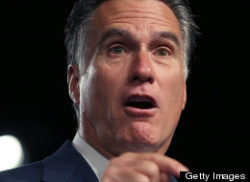 Presidential Candidate Mitt Romney Speaks At The VFW Convention In Reno