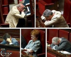 parlamentari dormono