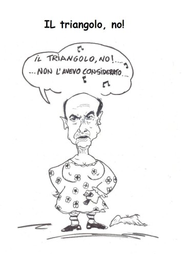 Il triangolo, no!
