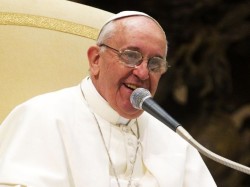 POPE FRANCIS GENERAL AUDIENCE WITH THE PRESS