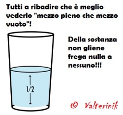 bicchiere mezzo pieno