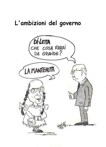L'ambizione del governo