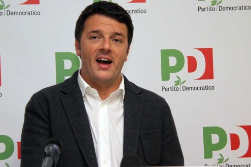 Prima segreteria del Pd - Conferenza Matteo Renzi