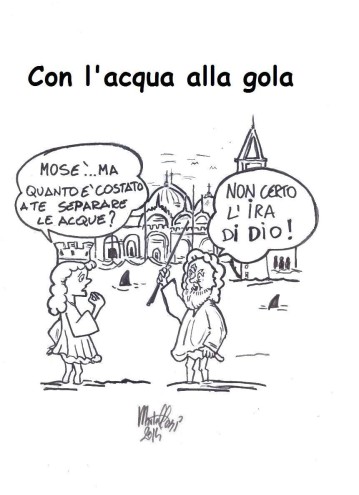 Con l'acqua alla gola