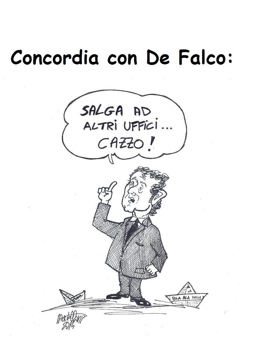 Concordia con De Falco