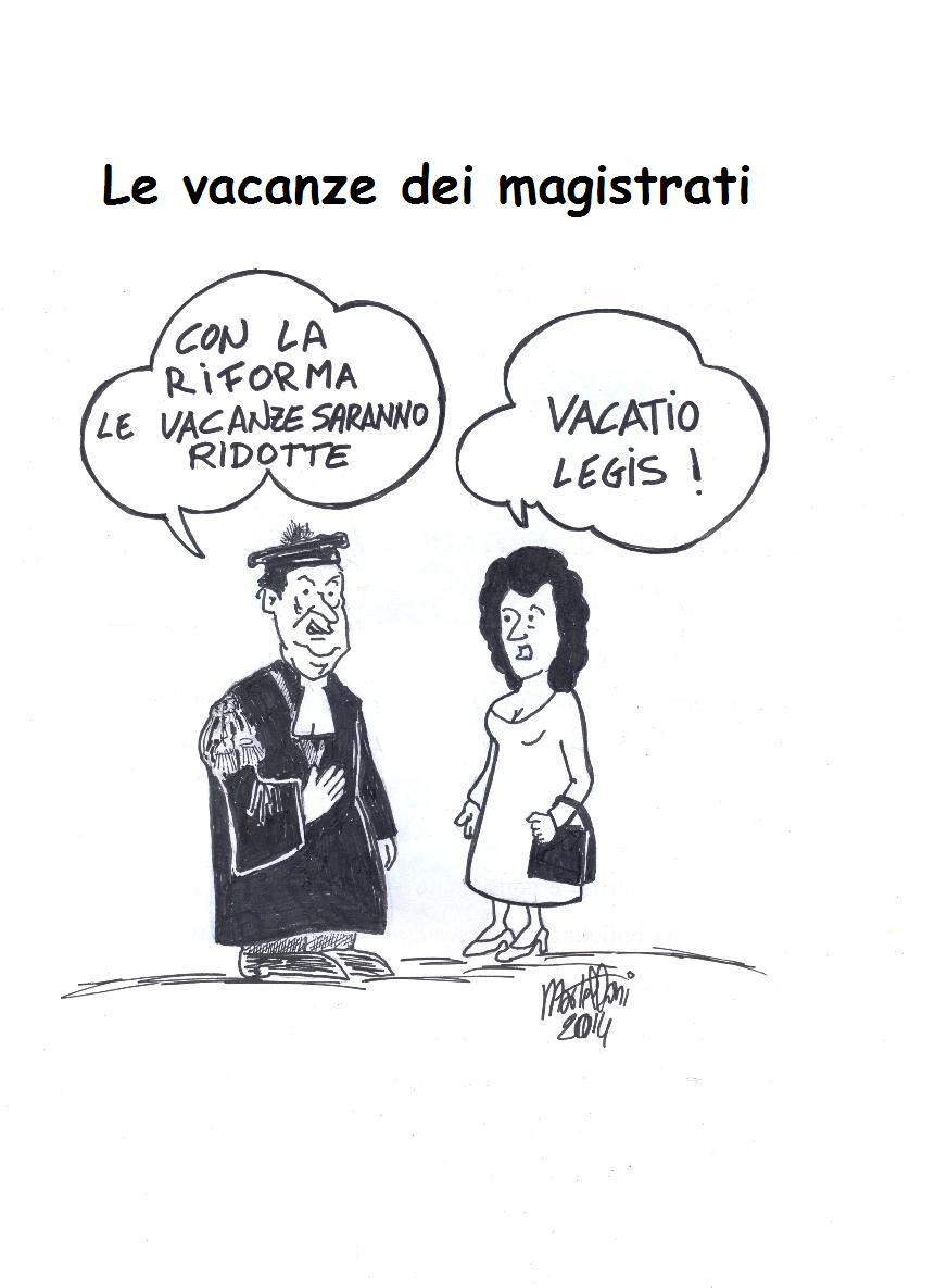 Magistrati in vacanza