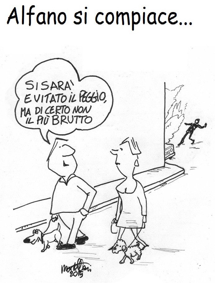 Alfano si compiace