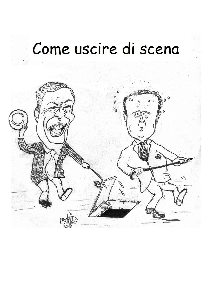 Come uscire di scena