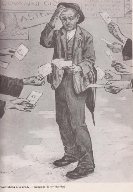 “L'assassino torna sempre sul luogo del delitto”, verrebbe da ripetere. L'assegnazione dei seggi alla Camera in proporzione ai voti ottenuti dai partiti fu introdotta in Italia giusto un secolo fa, con la legge 15 agosto 1919, n. 1401.