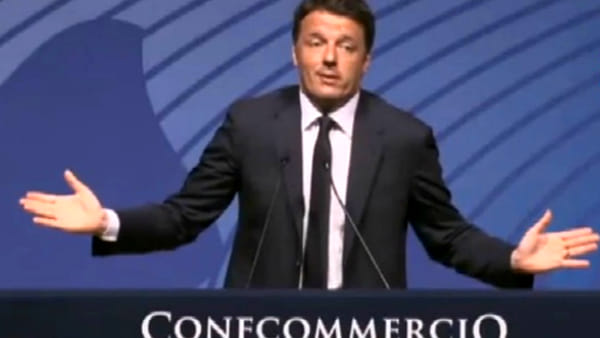 Renzi in ConfCommercio