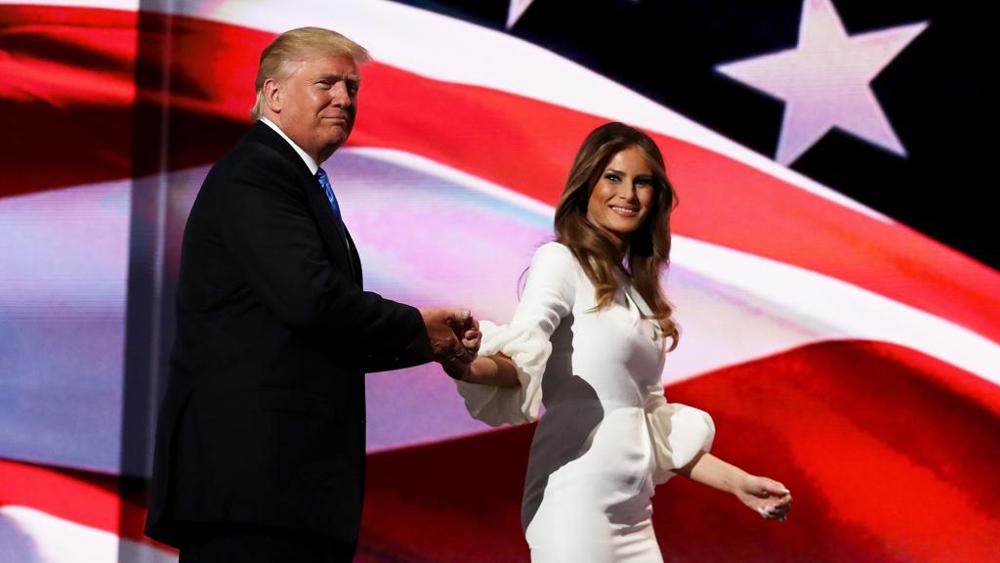 Donald e Melania Trump