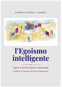 Un Omino osserva un gran numero di segnali per orientarsi nel mondo e nella vita. Attorno a lui un ridente paesaggio collinare.